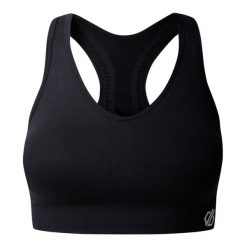 Biustonosz Sportowy React Dla Kobiet. Czarne bielizna sportowa damska Dare 2B, s, bez wzorów. Za 91.99 zł.