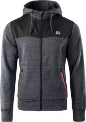 IQ Męska bluza IQ SARIN 11540-BLK ME/BLK/S O black melange/black/spicy orange rozmiar S. Czarne bluzy męskie IQ, m, bez wzorów, bez ramiączek, bez kaptura. Za 154.91 zł.