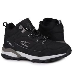 Buty męskie sportowe trekkingowe O'NEILL STRATTON MEN MID BLACK. Czarne trekkingi męskie O'Neill, bez zapięcia. W wyprzedaży za 239.00 zł.