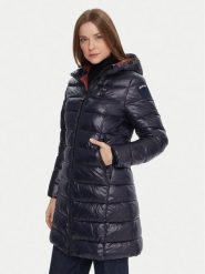 Blauer Płaszcz przejściowy 25WBLDK02069 Granatowy Regular Fit. Niebieskie płaszcze damskie Blauer, xl, bez wzorów, z poliamidu, bez kołnierzyka, bez kaptura. Za 1,409.00 zł.