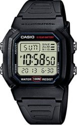 Zegarek Casio Zegarek Męski CASIO W-800H-1AVDF. Zegarki męskie Casio, bez wzorów. Za 124.09 zł.