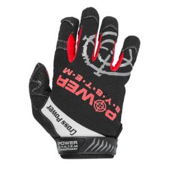 Rękawiczki fitness dla dorosłych Power-System Cross Power. Czarne rękawiczki męskie POWER SYSTEM, bez wzorów. Za 69.00 zł.