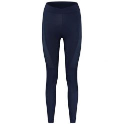 Spodnie rowerowe damskie Rogelli Select II z wkładką, bez szelek. Niebieskie spodnie sportowe damskie Rogelli, bez wzorów, sportowe, rowerowe. W wyprzedaży za 340.00 zł.