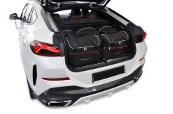 Torby Do Bagażnika Bmw X6 2019+ 5Szt Kjust. Czarne torby podróżne damskie KJUST, bez wzorów, z kauczuku. Za 1,542.00 zł.