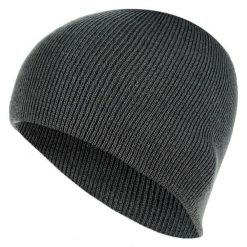 Klasyczna Jesienno-Zimowa Męska Czapka, Melanż, Zwykła - Pako Jeans. Szare czapki męskie Pako Jeans, na jesień, bez wzorów, z jeansu. Za 25.00 zł.