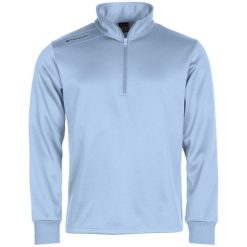Bluza dresowa z pół zamkiem błyskawicznym Stanno Field. Niebieskie bluzy damskie STANNO, s, bez wzorów, z dresówki, bez ramiączek, bez kaptura. Za 167.50 zł.