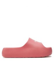 Tommy Jeans Klapki Tjw Chunky Flatform Slide EN0EN02454 Różowy. Czerwone klapki damskie Tommy Jeans, bez wzorów, z jeansu, bez obcasa, bez zapięcia. Za 349.99 zł.