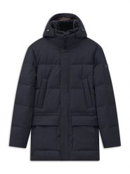 Bugatti Parka Mężczyźni czarny, 52. Czarne parki męskie Bugatti, m, bez wzorów, bez kołnierzyka, bez kaptura. Za 1,499.95 zł.