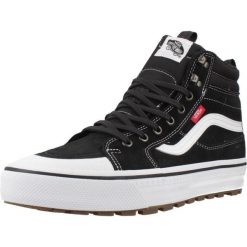 Buty VANS MTE SK8-HI WATERPROOF Czarny. Czarne buty zimowe męskie Vans, bez wzorów, ze skóry, bez obcasa, bez zapięcia. Za 637.99 zł.