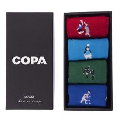 Zestaw skarpetek casual dla dorosłych - Dorosły - Czarny. Czarne skarpety męskie COPA FOOTBALL, bez wzorów, z bawełny. Za 169.68 zł.