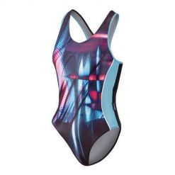 Beco Maxpower Suit strój kąpielowy wielokolorowy/czarny. Czarne stroje kąpielowe damskie 47 Brand, bez wzorów, z poliesteru. Za 267.99 zł.