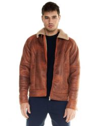 Męska kurtka typu sherpa Leone Shades. Żółte kurtki męskie LEONE 1947 APPAREL, l, bez wzorów, z materiału, sportowe, z kapturem. Za 273.61 zł.
