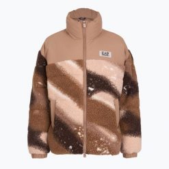Kurtka damska EA7 Train Contemporary Sport Medium Padded. Brązowe kurtki sportowe damskie EA7 Emporio Armani, l, bez wzorów, z materiału, bez ramiączek, bez kaptura. Za 849.99 zł.
