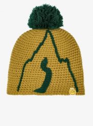 Czapka zimowa La Sportiva Dorado Beanie. Żółte czapki damskie La Sportiva, na zimę, bez wzorów, z materiału, eleganckie. Za 115.49 zł.