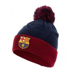 Czapka FC Barcelona beanie - oficjalna licencjonowana. Niebieskie czapki męskie FC BARCELONA, bez wzorów. Za 97.99 zł.