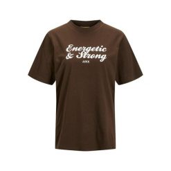 Koszulka damska JJXX bea. Brązowe koszulki sportowe damskie JJXX, bez wzorów, z bawełny, bez ramiączek. Za 95.50 zł.