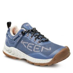 Trekkingi Keen. Niebieskie obuwie trekkingowe damskie Keen, bez zapięcia. Za 529.99 zł.
