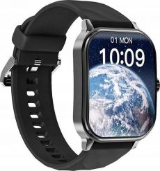 Smartwatch Blitzwolf BW-HL5 Czarny (BLZ595). Czarne zegarki smartwatch BlitzWolf, bez wzorów. Za 144.80 zł.