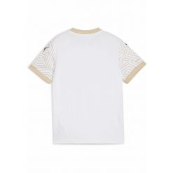 Młodzieżowa trzecia koszulka Stade Reims 24/25 PUMA White Granola. Biała bluzki damskie Puma, m, bez wzorów, młodzieżowe, bez kołnierzyka, bez ramiączek. Za 359.00 zł.