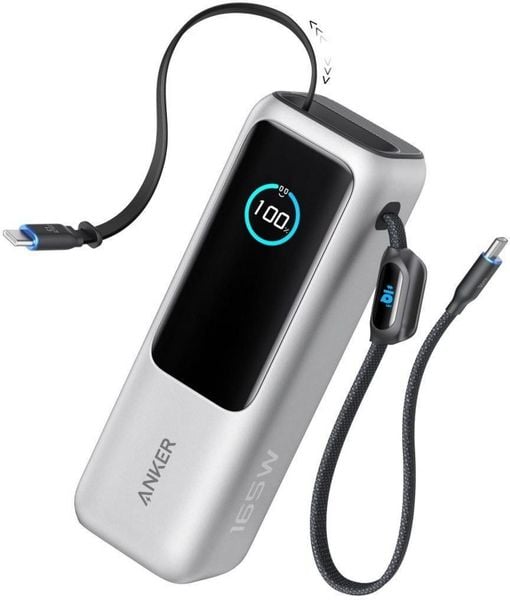 Anker UltraFast 25000 mAh 165W srebrny. Szare powerbanki . Za 359.00 zł.