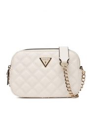 Guess Torebka Giully II HWQG96 73140 Biały. Białe torebki do ręki damskie Guess, z aplikacjami, ze skóry, bez dodatków. Za 419.99 zł.