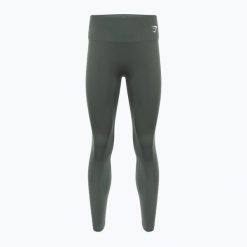 Legginsy treningowe damskie Gymshark Training Full Length. Zielone legginsy damskie GYMSHARK, bez wzorów. Za 84.99 zł.