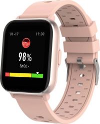Smartwatch Denver SW-164 Różowy (116111000250). Czerwone zegarki smartwatch Denver, bez wzorów. Za 134.89 zł.