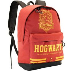 Plecak Karactermania Harry Potter Griffindor freetime. Czerwone plecaki męskie Karactermania, bez wzorów, z materiału, młodzieżowe. Za 246.50 zł.