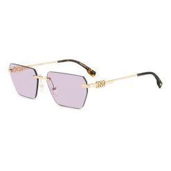 Okulary przeciwsłoneczne DSQUARED2 D2 0102/S EYR dla mężczyzn, rozmiar 58 mm. Fioletowe okulary przeciwsłoneczne damskie DSQUARED, prostokątne. Za 1,392.40 zł.