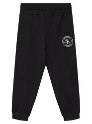 Calvin Klein Jeans Spodnie dresowe LV04RH240G Czarny Regular Fit. Czarne spodnie sportowe męskie Calvin Klein Jeans, m, bez wzorów, z bawełny. Za 329.99 zł.
