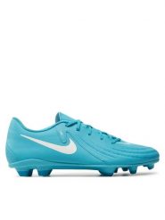 Nike Buty do piłki nożnej Phantom Gx II Club FG/MG FJ2557 400 Niebieski. Niebieskie buty sportowe męskie Nike, bez wzorów, ze skóry, bez zapięcia. Za 219.99 zł.