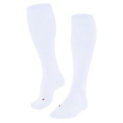 Damskie skarpety sportowe Falke Compression. Czarne skarpetki damskie Falke, bez wzorów, z materiału. Za 254.00 zł.