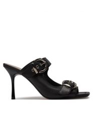 PINKO Klapki Lisa 13 SD0309 P003 Czarny. Czarne klapki damskie Pinko, bez wzorów, ze skóry, bez obcasa, bez zapięcia. Za 1,329.00 zł.