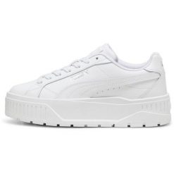 Adidasy Puma Karmen Ii Jr, Dla obu płci. Białe obuwie sportowe damskie Puma, bez wzorów, z materiału, bez zapięcia. Za 293.00 zł.