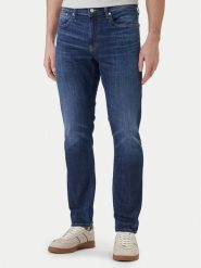 Tommy Jeans Jeansy Austin DM0DM23265 Granatowy Slim Fit. Niebieskie jeansy męskie Tommy Jeans, z bawełny. Za 449.99 zł.