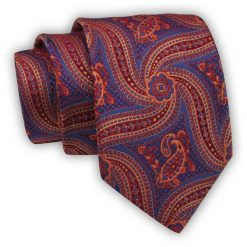 Krawat Alties (7 cm) - Duży Orientalny Wzór. Krawaty i muchy Alties, bez wzorów, z tkaniny, eleganckie. Za 49.00 zł.