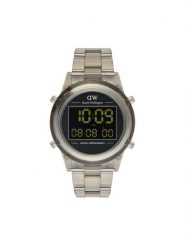 Daniel Wellington Zegarek DW00100766 Szary. Szare, cyfrowe zegarki męskie Daniel Wellington, bez wzorów. Za 549.99 zł.