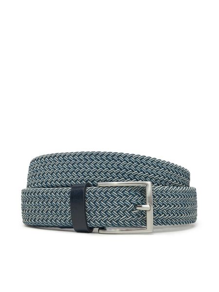 Guess Pasek Męski BMSOFD P5235 Niebieski. Niebieskie paski męskie Guess, z materiału. Za 139.99 zł.