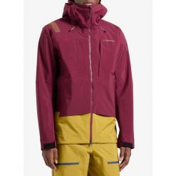 Kurtka La Sportiva Sender GTX Performance Jacket. Czerwone kurtki męskie La Sportiva, bez wzorów, sportowe, bez kaptura. Za 2,155.99 zł.