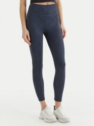 Calvin Klein Performance Legginsy LVGWS6L645 Granatowy Slim Fit. Niebieskie legginsy damskie Calvin Klein Performance, l, bez wzorów, z syntetyku, na fitness i siłownię. Za 228.99 zł.
