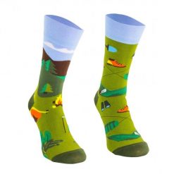 Skarpety sportowe Comodo Camp. Zielone skarpety męskie COMODO, bez wzorów. Za 29.99 zł.