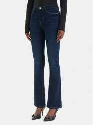 Guess Jeansy W6RA0L D6881 Granatowy. Niebieskie jeansy damskie Guess, z aplikacjami, z bawełny. Za 439.99 zł.