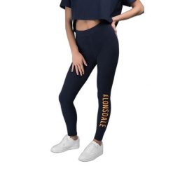 Damskie legginsy Lonsdale Daiches. Brązowe legginsy damskie Lonsdale, bez wzorów, z bawełny. Za 158.50 zł.