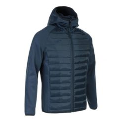 Kurtka wodoodporna z kapturem Joma Berna III. Niebieskie kurtki sportowe męskie Joma, m, bez wzorów, z materiału, z kapturem, na fitness i siłownię. Za 349.00 zł.