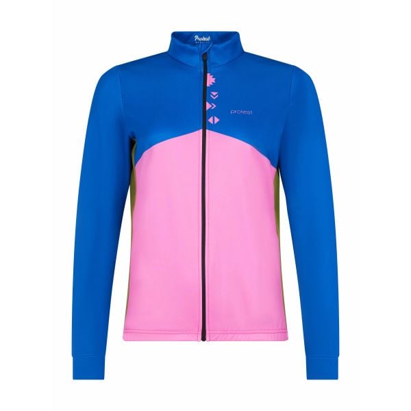 Bluza damska Protest Prtmariana Cycling. Czerwone bluzy damskie Protest, bez wzorów, eleganckie, bez ramiączek, bez kaptura. Za 393.50 zł.