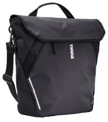 Torba rowerowa Chasm Courier Inlock, czarna. Czarne torby na ramię męskie Thule, na ramię. Za 470.60 zł.