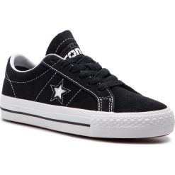 Tenisówki CONVERSE - One Star Pro Ox Bl 159579C Black/White/White. Czarne trampki i tenisówki damskie Converse, bez wzorów, z gumy, bez zapięcia. W wyprzedaży za 269.00 zł.