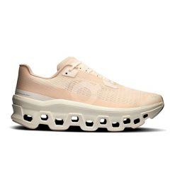 ON Cloudmonster Void W Dew | Ivory Buty damskie do biegania. Brązowe obuwie sportowe damskie On, bez wzorów, z materiału, bez zapięcia, do biegania. W wyprzedaży za 636.75 zł.