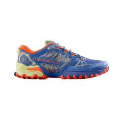 Damskie buty trailowe La Sportiva Bushido III. Niebieskie obuwie trekkingowe damskie La Sportiva, bez zapięcia. Za 751.10 zł.