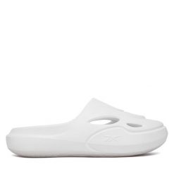 Klapki Reebok. Białe klapki męskie Reebok, bez wzorów, bez zapięcia. Za 229.99 zł.